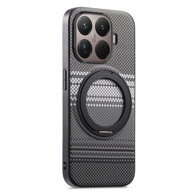 Coque Xiaomi 17T Magnétique avec Anneau Rotatif et Finition Cuir