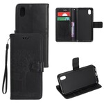 Housse Huawei Y5 2019 Arbre et Hiboux à Lanière Housse Huawei Y5 2019 Arbre et Hiboux à Lanière