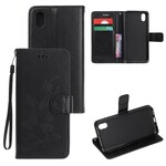 Housse Huawei Y5 2019 Papillons Et Fleurs À Lanière Housse Huawei Y5 2019 Papillons Et Fleurs À Lanière
