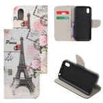 Housse Huawei Y5 2019 Tour Eiffel Rétro Housse Huawei Y5 2019 Tour Eiffel Rétro
