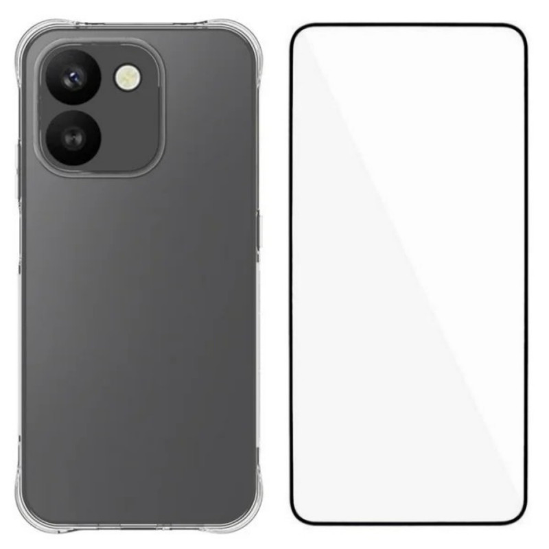 Coque Honor 600 Smart Transparente avec Protecteur Écran