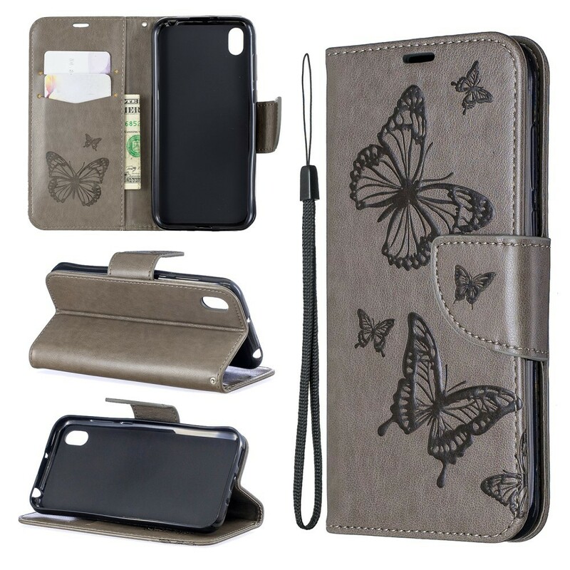 Housse Huawei P30 LIte Papillons et Rabat Oblique Housse Huawei P30 LIte Papillons et Rabat Oblique