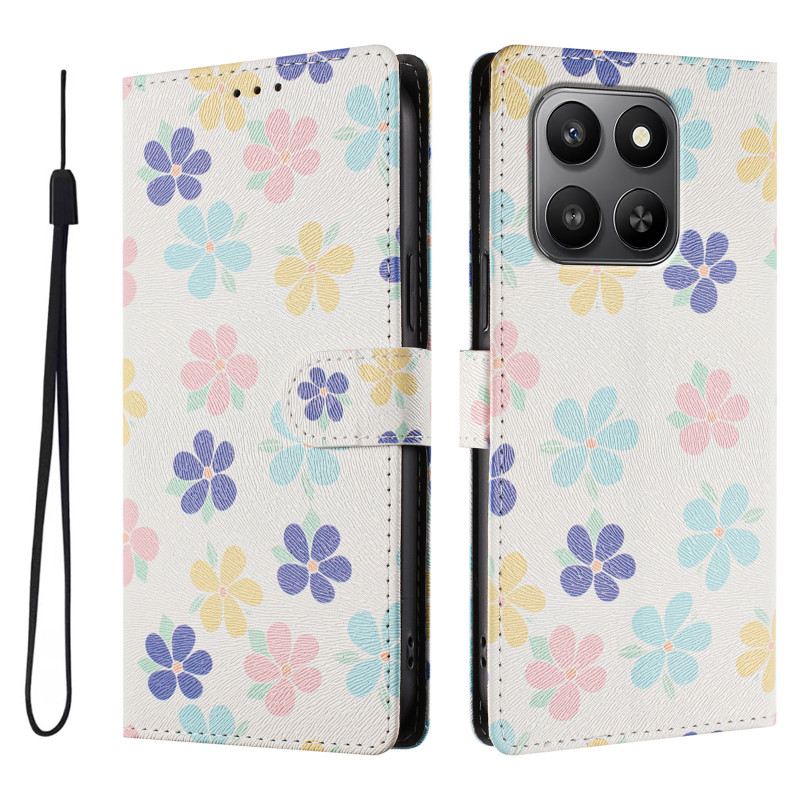 Housse Honor 600 Smart Fleurs Colorées
