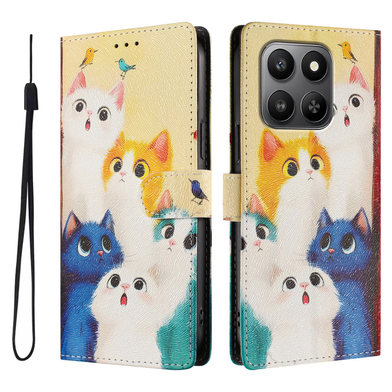 Housse Honor 600 Smart Chats Colorés