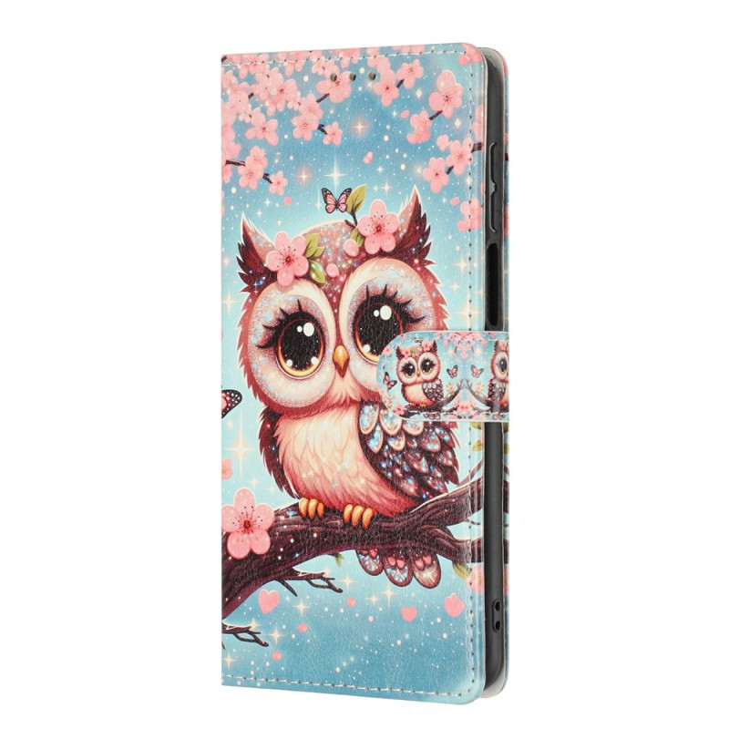Housse Xiaomi 17T Motif Chouette Sakura