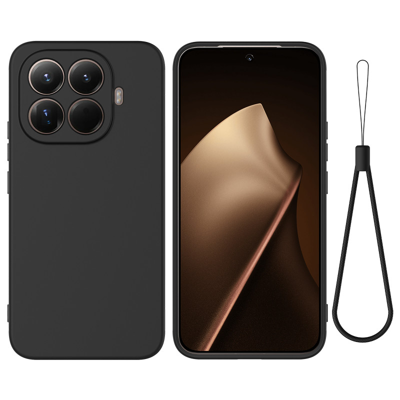 Coque Xiaomi 17T Pro Silicone Liquide avec Dragonne