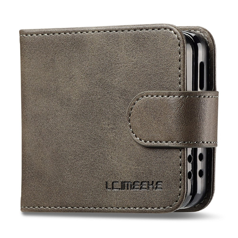 Housse Samsung Galaxy Z Flip 8 Portefeuille LC.IMEEKE