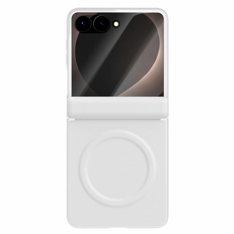 Coque Samsung Galaxy Z Flip 8 Magnétique Effet Cuir GKK