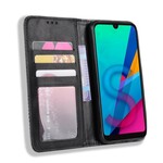 Flip Cover Huawei Y5 2019 Effet Cuir Vintage Stylisé