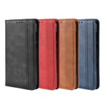 Flip Cover Huawei Y5 2019 Effet Cuir Vintage Stylisé