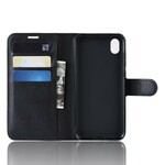 Housse Huawei Y5 2019 Litchi Rétro Housse Huawei Y5 2019 Litchi Rétro