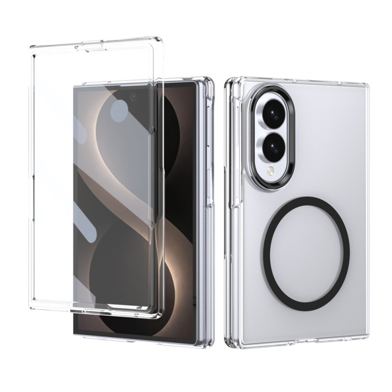Coque Samsung Galaxy Z Fold 8 Magnétique Transparente avec Verre Aluminosilicate