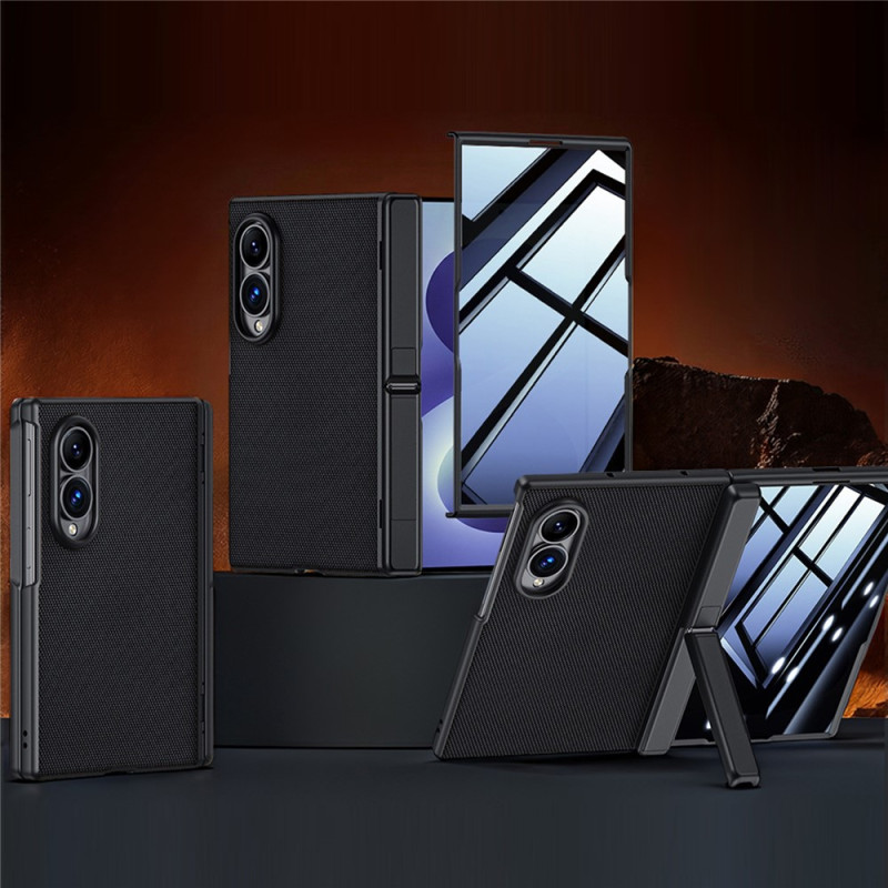 Coque Samsung Galaxy Z Fold 8 Protection de Charnière avec Support et Verre Trempé Anti-Espion