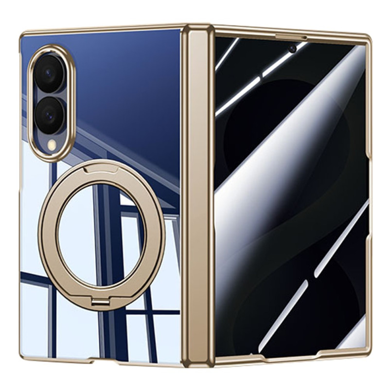 Coque Samsung Galaxy Z Fold 8 Magnétique avec Anneau Rotatif et Verre Trempé Anti-Espion
