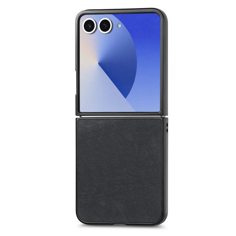 Coque Samsung Galaxy Z Flip 8 Effet Cuir Vintage Antichoc