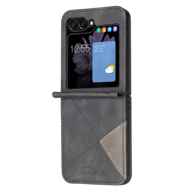 Coque Samsung Galaxy Z Flip 8 Géométrie BINFEN COLOR