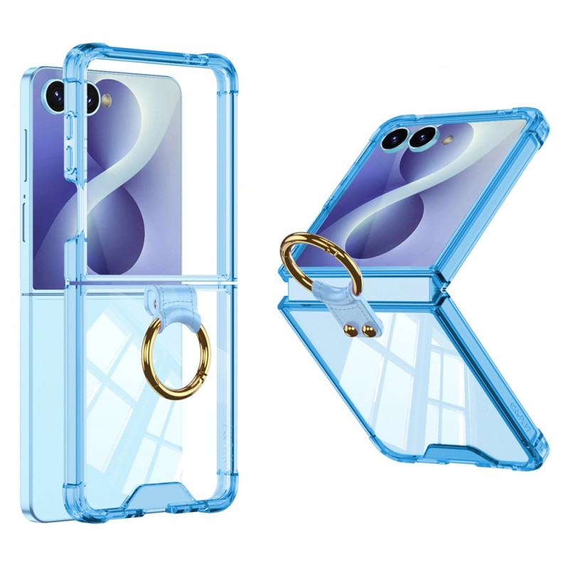 Coque Samsung Galaxy Z Flip 8 Anneau-Support GKK
