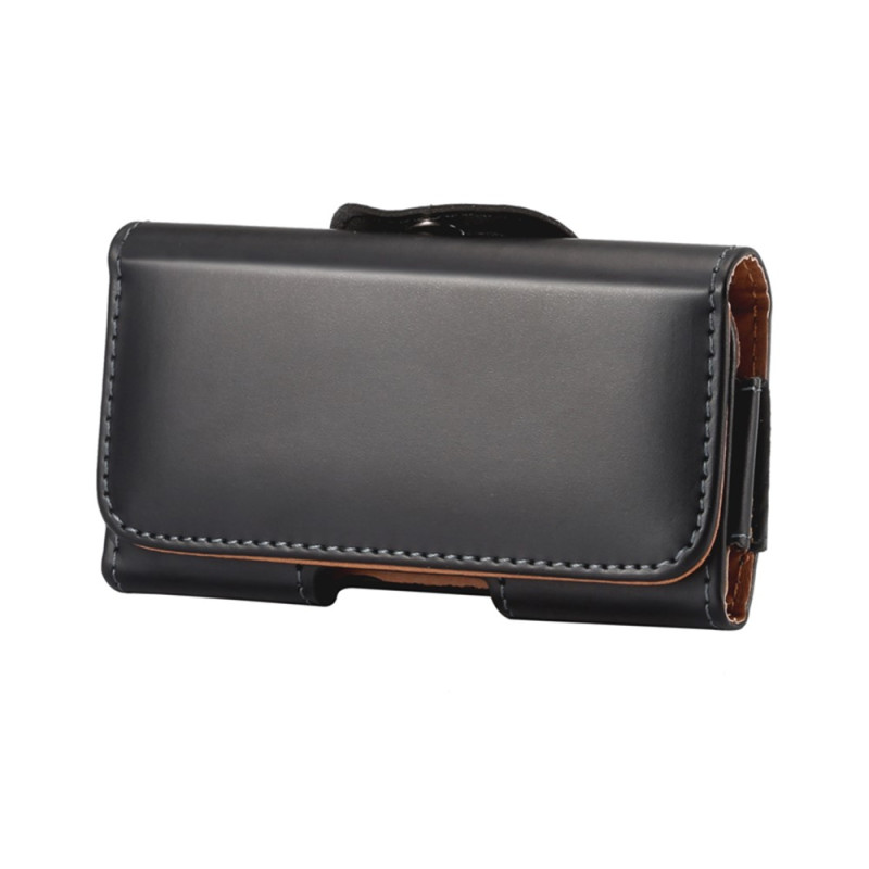 Étui Universel en Simili Cuir avec Clip Ceinture