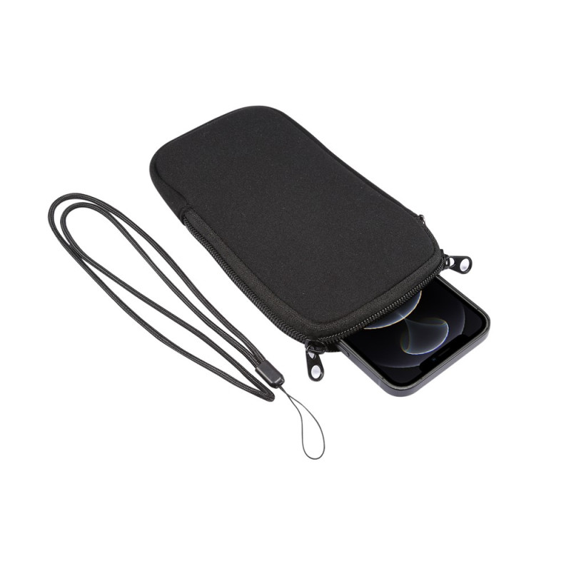 Housse Universelle Extensible en Néoprène avec Fermeture Zippée pour Smartphone 6,7 à 6,9 Pouces