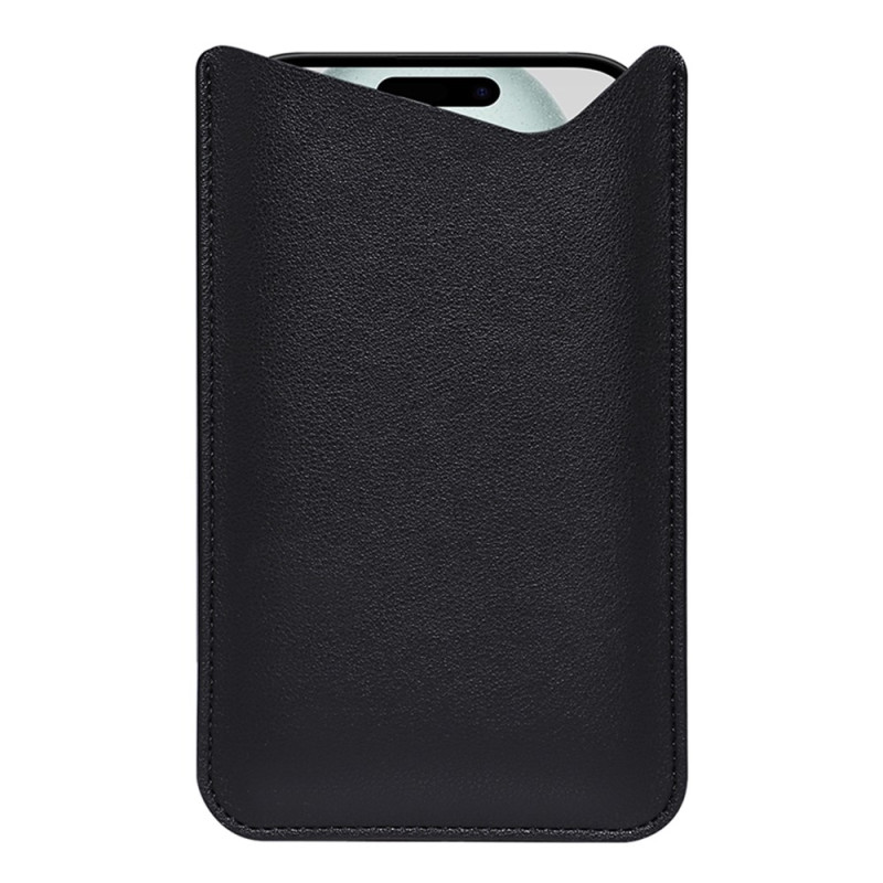 Pochette Universelle en Cuir Microfibre pour Smartphone 4,8 à 6,1 pouces (taille S)