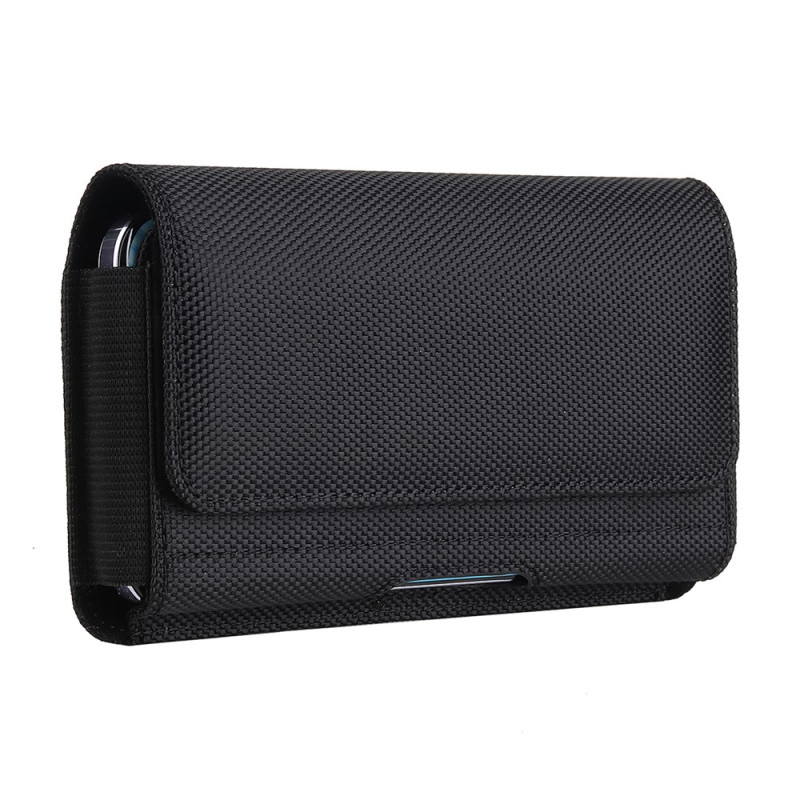 Étui Ceinture en Cuir PU pour Smartphone 6,7 pouces avec Fermeture Magnétique