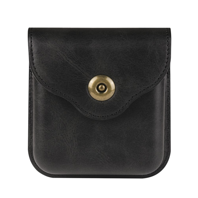 Étui Ceinture Universel en Cuir PU pour Smartphone Pliable avec Clip et Passant Ceinture