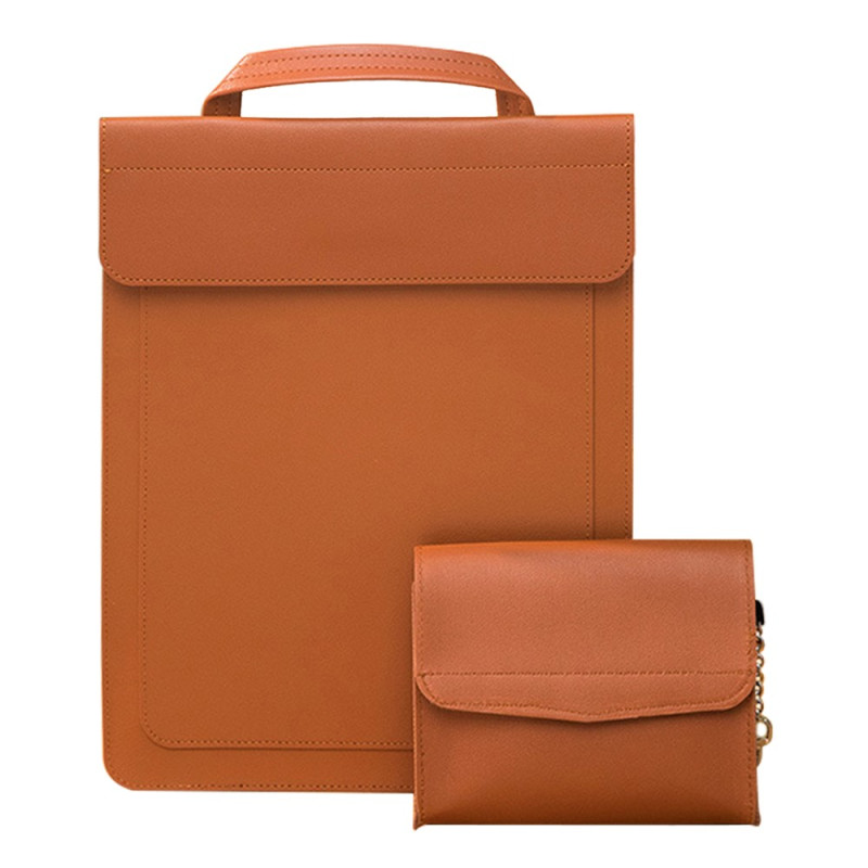 Pochette Laptop 15-16" Double Compartiment et Trousse Amovible