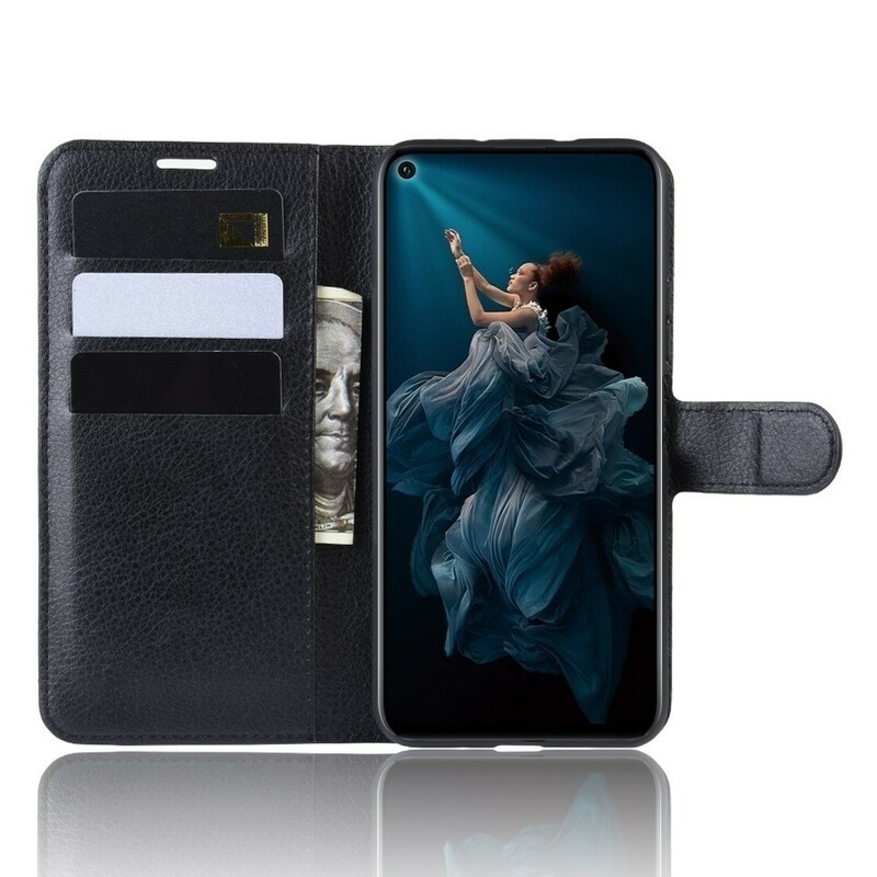 Housse Honor 20 Pro Effet Cuir Litchi Premium Housse Honor 20 Pro Effet Cuir Litchi Premium