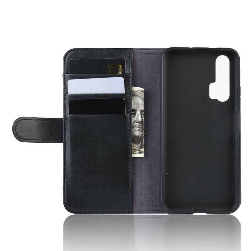 Housse Honor 20 Pro Cuir Véritable Housse Honor 20 Pro Cuir Véritable