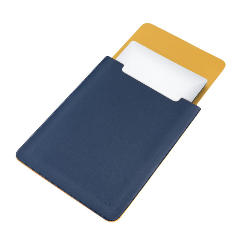Pochette Laptop 15,6-16 pouces Double Face Verticale en Cuir PU HUASHENG