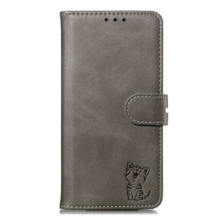 Housse Huawei Y5 2019 Simili Cuir Chaton