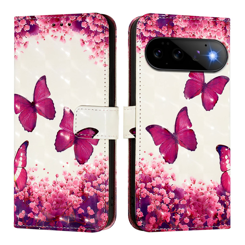 Housse Google Pixel 11 Pro / 11 Papillons Rouges