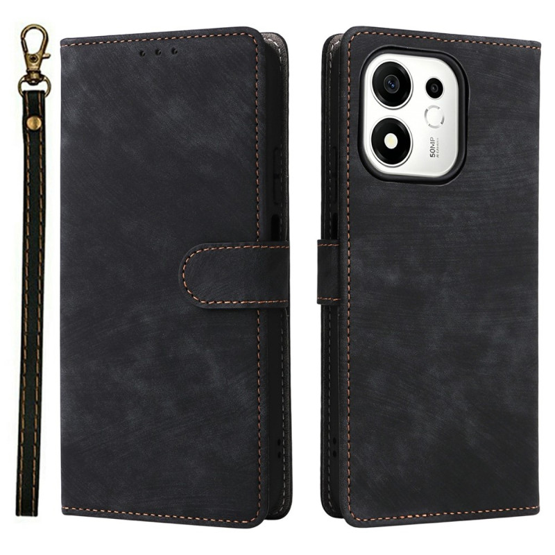 Housse Honor 600 Smart Effet Daim (protection RFID)
