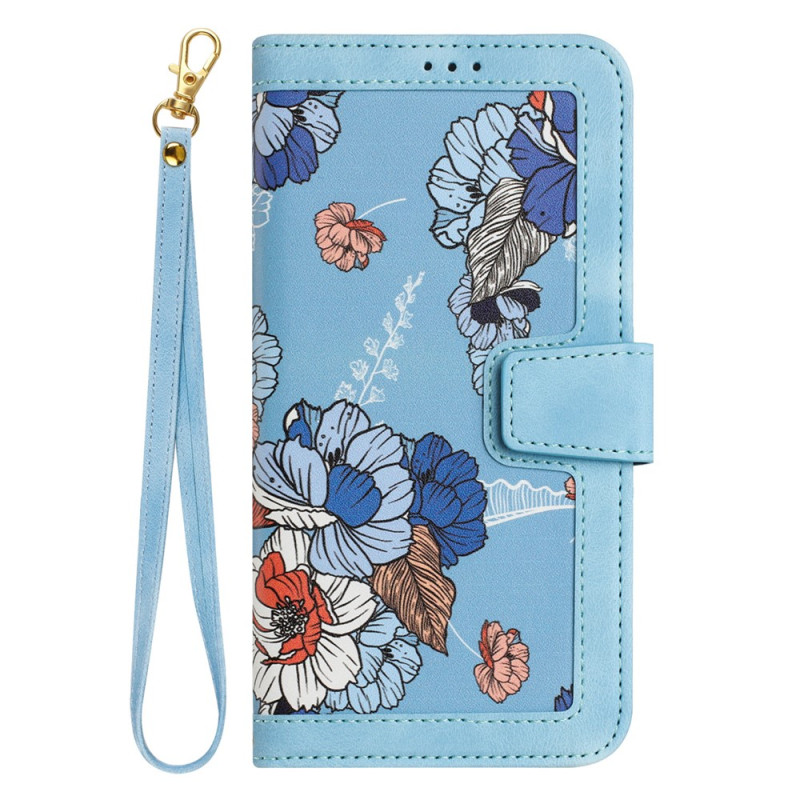 Housse Honor 600 Smart Motif Floral à Lanière