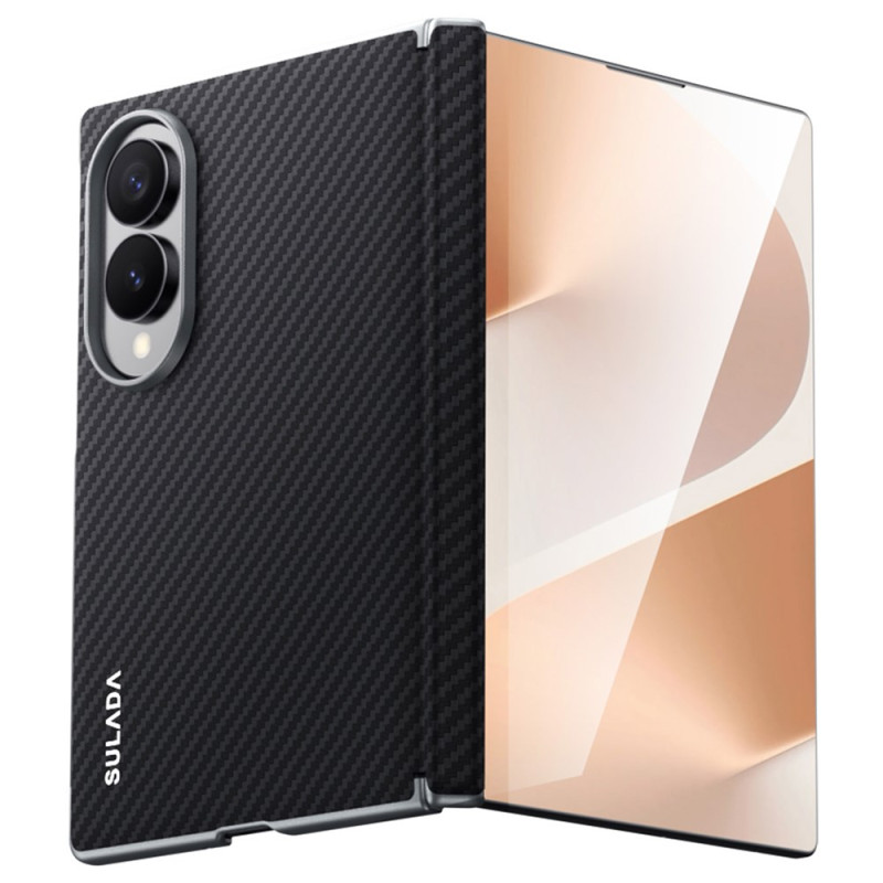 Coque Samsung Galaxy Z Fold 8 Effet Fibre Carbone SULADA