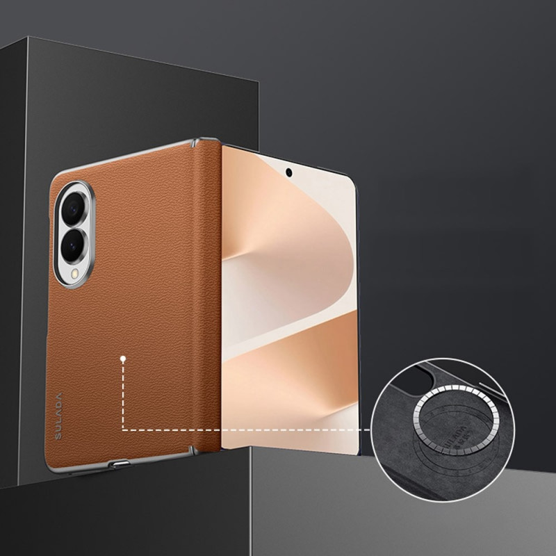 Coque Samsung Galaxy Z Fold 8 Vrai Cuir SULADA