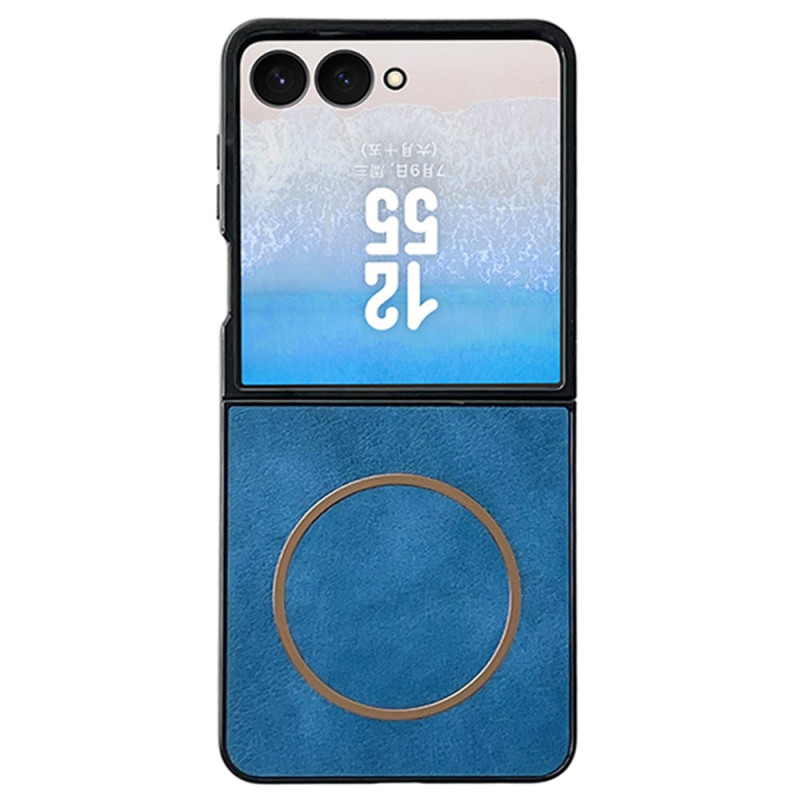 Coque Samsung Galaxy Z Flip 8 Magnétique Effet Vintage