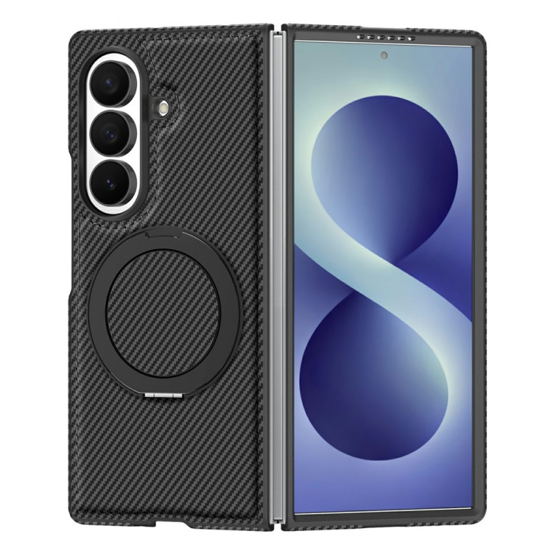 Coque Samsung Galaxy Z Fold 8 Ultra Fibre de Carbone et Support