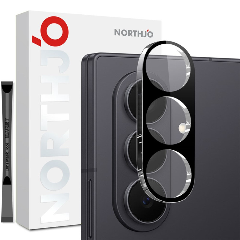 Lentille de Protection en Verre Trempé pour Samsung Galaxy Z Fold 8 Ultra (version noire)