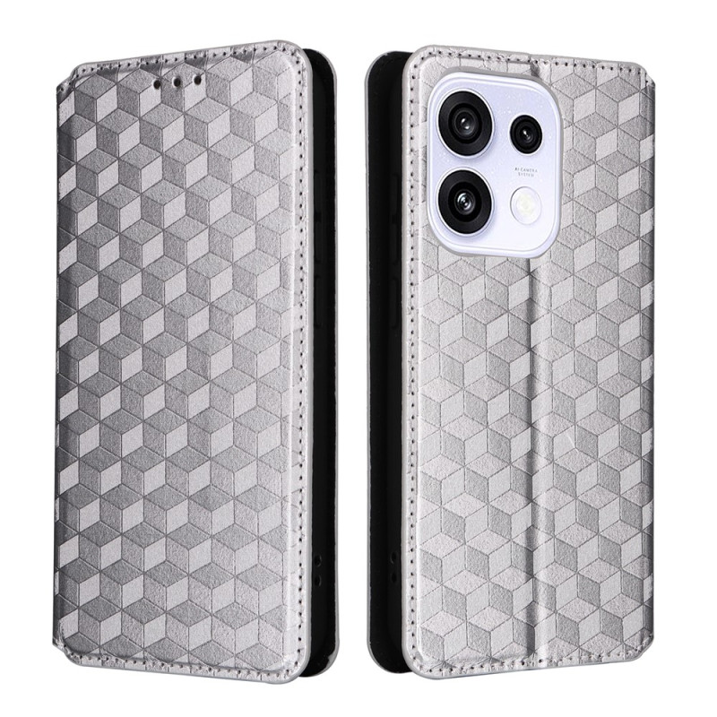 Flip Cover Oppo Reno 16 5G / 16 Pro 5G Losanges Relief