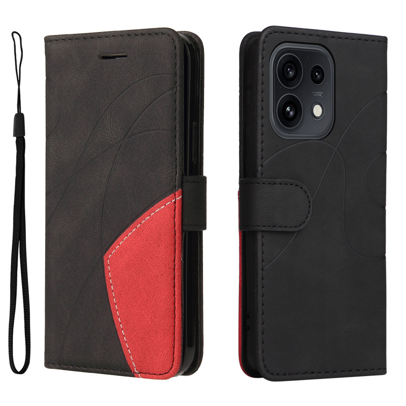 Housse Oppo Reno 16 5G / 16 Pro 5G Bicolore Ondulation
