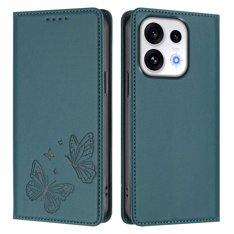 Housse Oppo Reno 16 5G / 16 Pro 5G Deux Papillons (RFID)