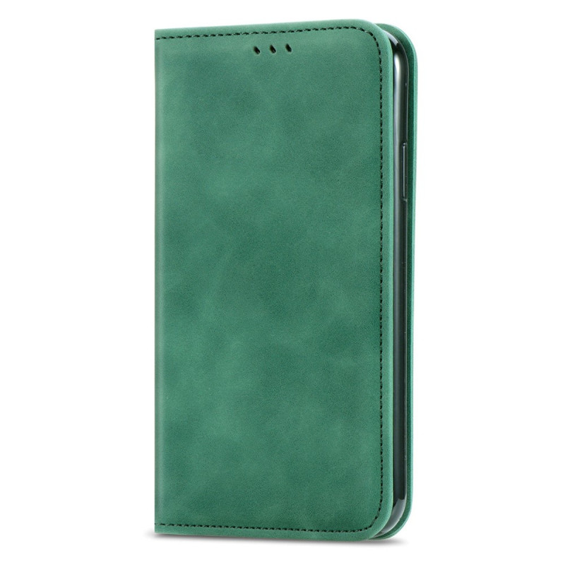Flip Cover Oppo Reno 16 5G / 16 Pro 5G Effet Daim Classique