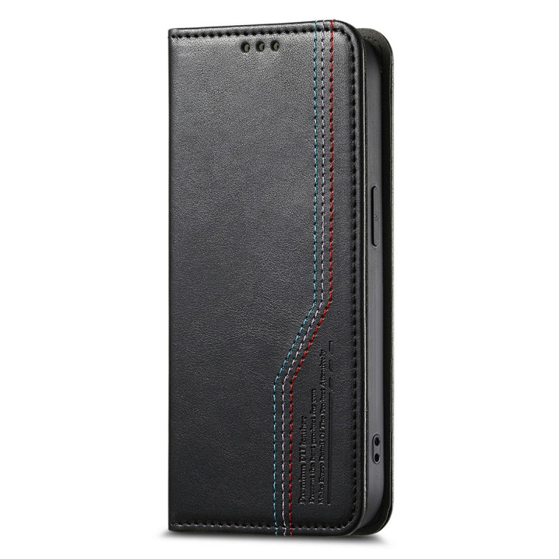 Flip Cover Oppo Reno 16 5G / 16 Pro 5G Surpiqûres avec Bracelet de Maintien