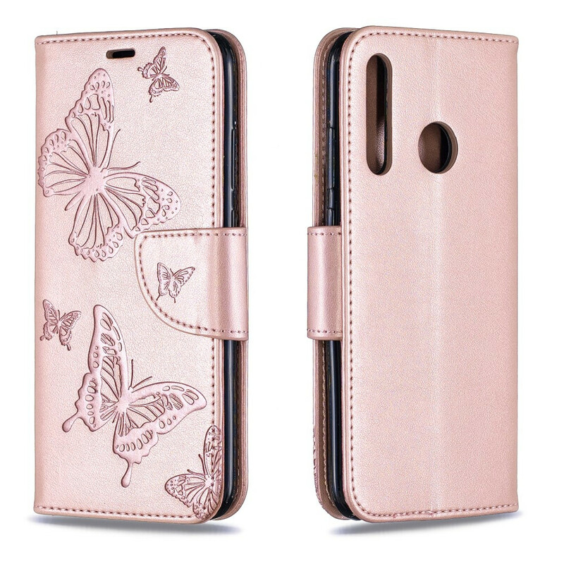 Housse Huawei P Smart Plus 2019 Les Papillons en Vol avec Lanière Housse Huawei P Smart Plus 2019 Les Papillons en Vol avec Lanière