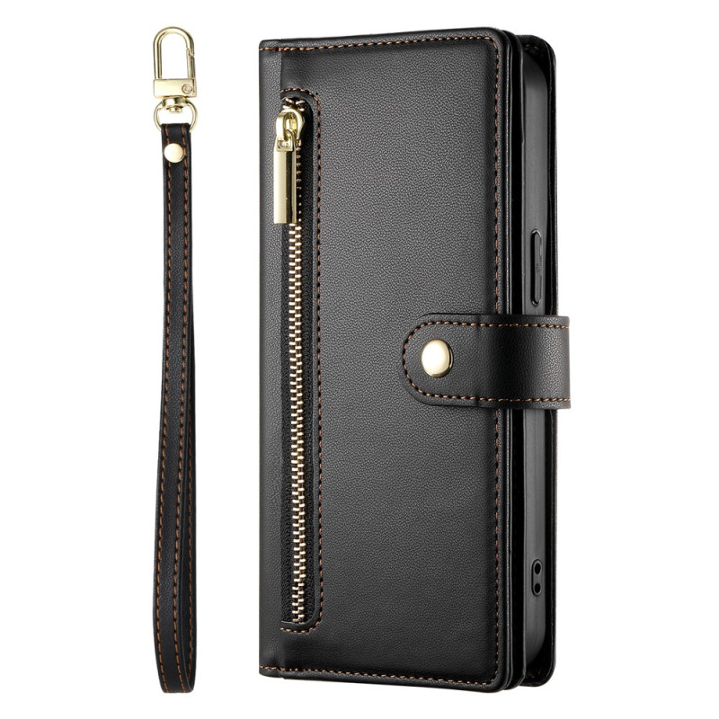 Housse Oppo Reno 16 F 5G / 16 FS 5G Portefeuille à Lanière