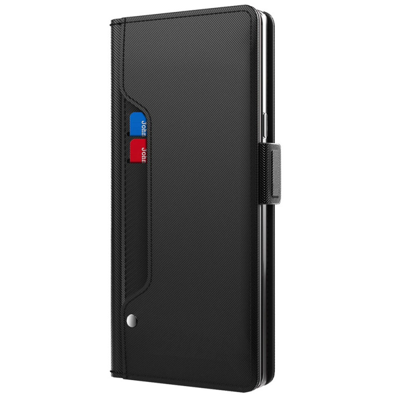 Housse Google Pixel 11 Miroir et Porte-Cartes Amovible