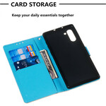 Housse Samsung Galaxy Note 10 Papillons Dorés Housse Samsung Galaxy Note 10 Papillons Dorés