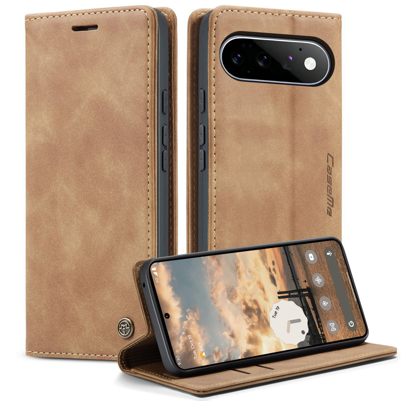 Flip Cover Google Pixel 11 Pro / 11 Effet Daim CASEME