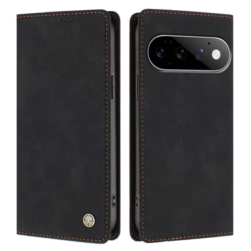 Housse Google Pixel 11 Pro XL Effet Daim Rivet Décoratif